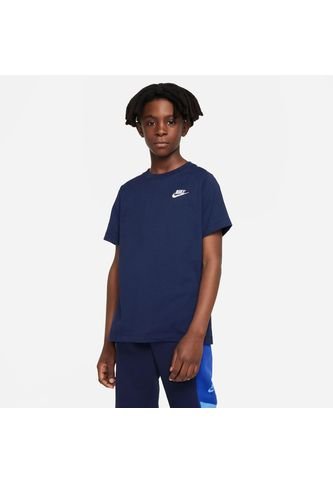 Camiseta Niños Nike Tee Emblem Futura Azul Nike