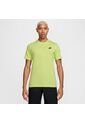 Camiseta Hombre Lifestyle Nike Sportswear Club Amarillo de Nike