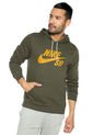 Hoodie Verde Nike M Nk Sb Icon Hoodie Po Essnl de Nike