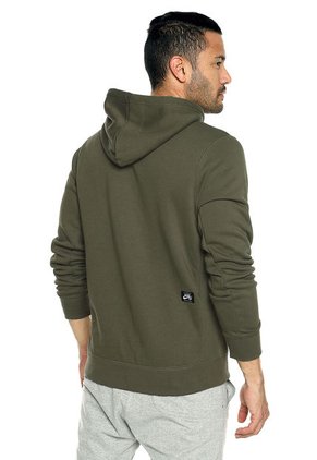 Hoodie Verde Nike M Nk Sb Icon Hoodie Po Essnl