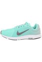 Tenis Verde Menta-Gris-Blanco Nike Wmns Downshifter 8 de Nike