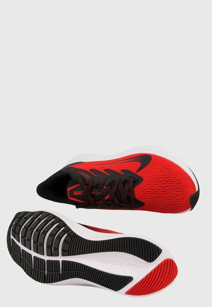 Tenis Running Rojo Negro Blanco Nike Zoom Winflo 7 Hombre Compra Ahora Dafiti Colombia