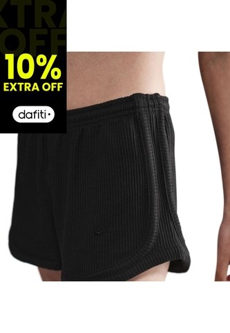 Shorts Mujer Nike Sportswear Chill Waffle Negro Nike
