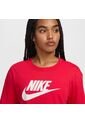 Camiseta Mujer Lifestyle Nike Sportswear Essential Rojo de Nike