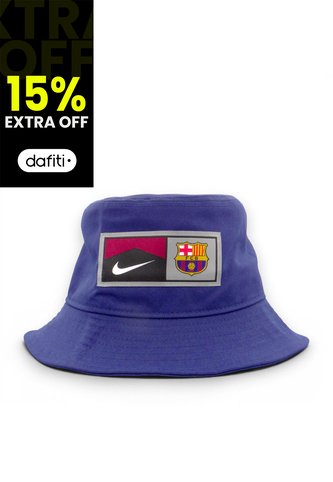 Gorro Nike Fcb Apex Bucket Hat Hombre-Azul Nike