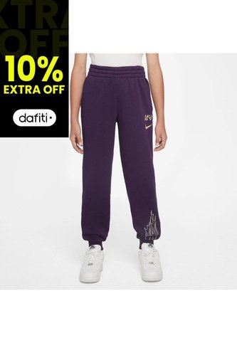 Pantalón Niños Nike Kylian Mbappé Club Fleece Violeta Nike