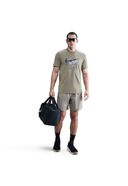 Camiseta Hombre Training Nike Verde