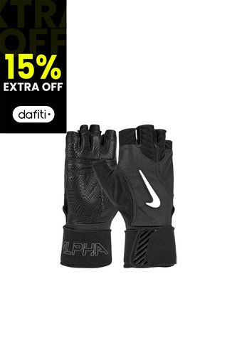 Guantes Nike U Alpha Elite Tg Hombre-Negro Nike