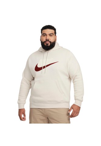 Hoodie Nike Club Brushed Back Chenille Futura-Blanco Nike