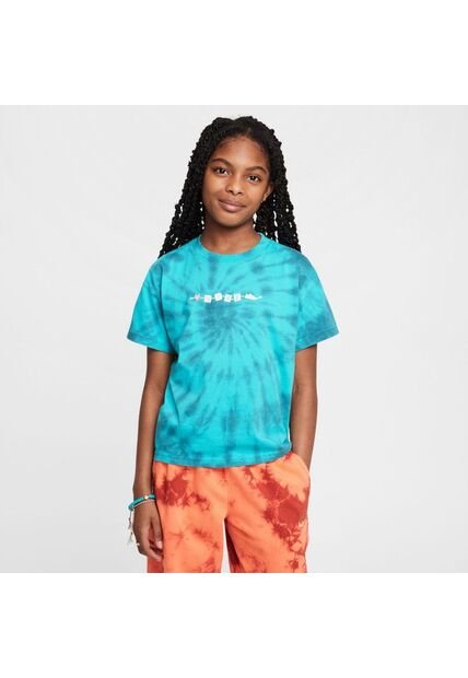 Camiseta Unisex Niño Lifestyle Nike Sportswear Azul