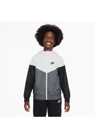 Chaqueta Niños Lifestyle Nike Sportswear Windrunner Blanco Nike