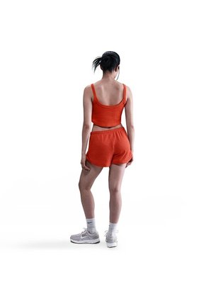 Camiseta Mujer Nike Sportswear Chill Waffle Naranja