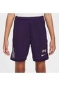 Pantaloneta Niño Nike Kylian Mbappé Academy Morado de Nike