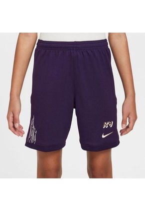Pantaloneta Niño Nike Kylian Mbappé Academy Morado