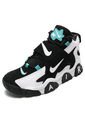 Bota Lifestyle Negro-Blanco-Azul Turquesa Nike Air Barrage Mid de Nike