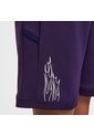 Pantaloneta Niño Nike Kylian Mbappé Academy Morado de Nike