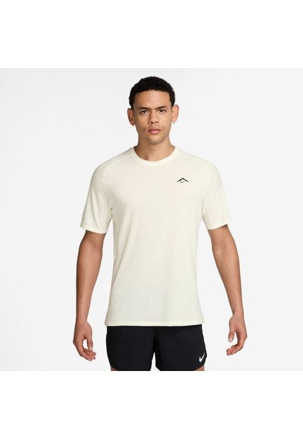 Camiseta Hombre Running Nike Solar Chase Blanco
