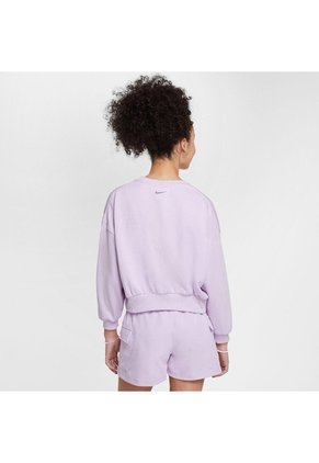 Buzo Niñas Nike Sportswear Club Violeta