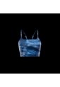 Top Mujer Nike One Convertible Azul de Nike