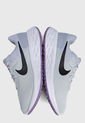 Tenis Running Gris-Negro-Violeta  Nike Revolution 6 Next Nature de Nike