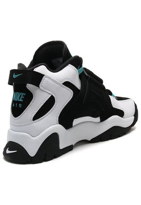 Bota Lifestyle Negro-Blanco-Azul Turquesa Nike Air Barrage Mid