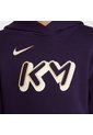 Buzo Niños Nike Kylian Mbappé Club Fleece Morado de Nike