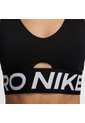Top Mujer Nike Pro Indy Plunge Negro de Nike