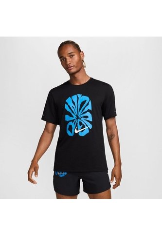 Camiseta Hombre Running Nike Rise 365 Run Energy Negro Nike