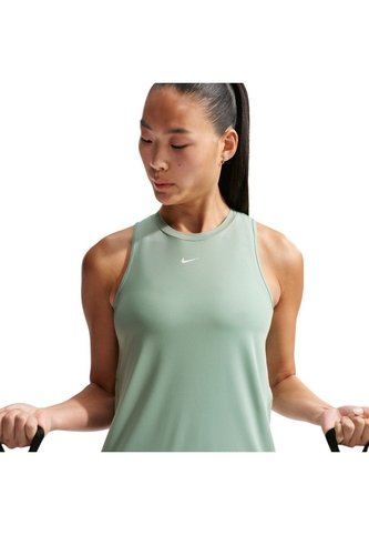 Camiseta Sin Mangas Nike One Classic Df Tank Mujer-Verde Nike