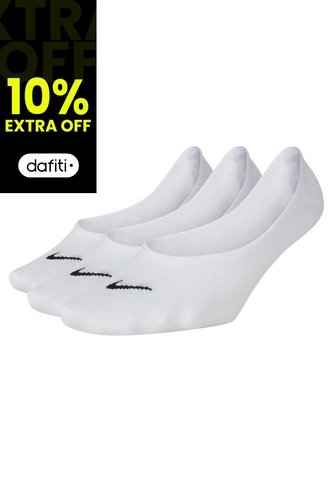 Medias Mujer Training Nike Everyday Lightweight Blanco Nike