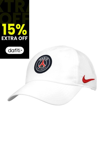 Gorra Nike Psg Hombre-Blanco