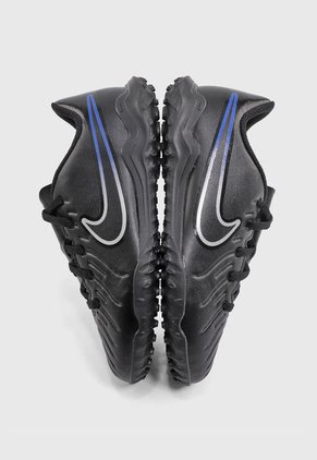 Guayo Negro-Plateado-Azul Nike Tiempo Legend 10 Club
