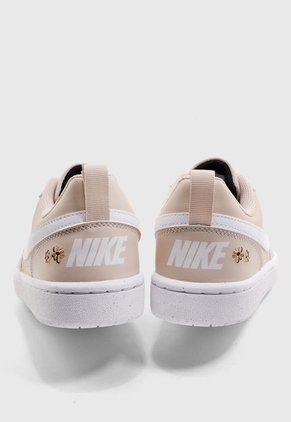 Tenis Lifestyle Palo Rosa-Blanco Nike Court Borough Low Recraft