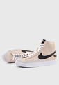 Tenis Lifestyle Beige-Negro-Blanco Nike Blazer Mid '77 de Nike