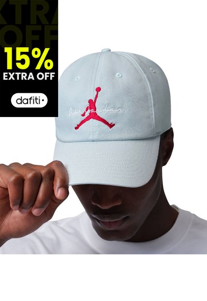 Gorra Nike U J Clb Cap Us Cb Flt Scrpt Hombre-Azul Claro