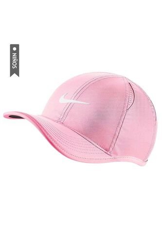 Gorra Nike Featherlight Big Para Niño-Rosa Nike