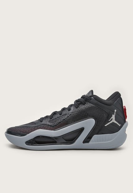 Tenis Basketball Negro-Gris-Rojo Nike Jordan Tatum 1 