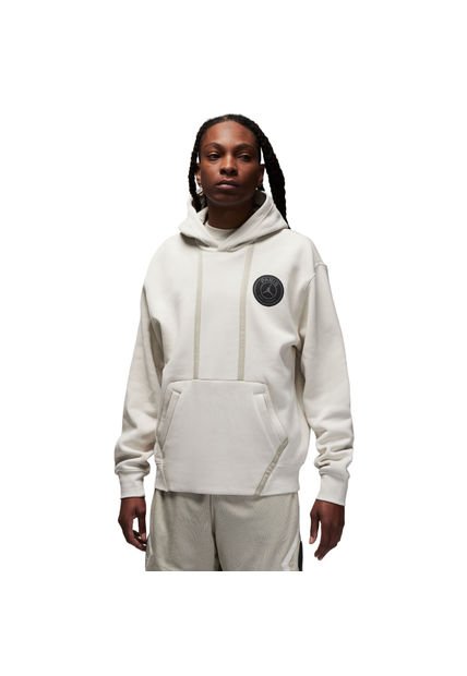 Hoodie Nike M J Psg Hbr Flc Po-Blanco