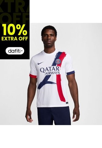 Camiseta Hombre Nike Paris Saint-Germain Away 24/25 Blanco Nike