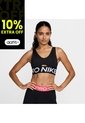 Top Mujer Nike Pro Indy Plunge Negro de Nike