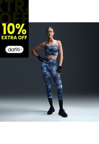 Top Mujer Nike One Convertible Azul Nike