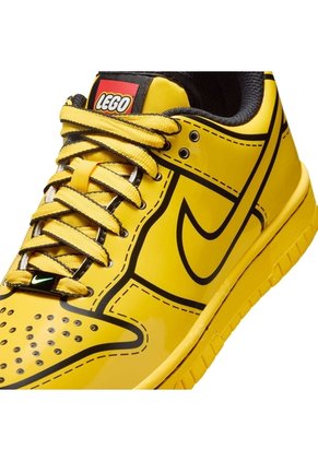 Tenis Niños Nike Dunk Low X LEGO Collection Amarillo