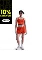 Camiseta Mujer Nike Sportswear Chill Waffle Naranja de Nike