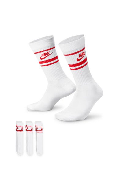 Medias Hombre Lifestyle Nike Sportswear Dri-FIT Everyday Essential Blanco