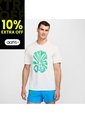 Camiseta Hombre Nike Rise 365 Run Energy Blanco de Nike