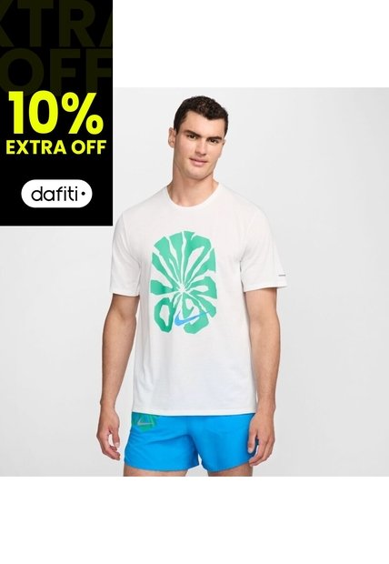 Camiseta Hombre Nike Rise 365 Run Energy Blanco