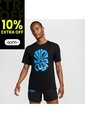 Camiseta Hombre Running Nike Rise 365 Run Energy Negro de Nike