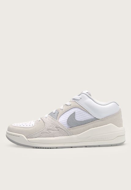 Tenis Lifestyle Beige-Gris-Blanco Nike Jordan Stadium 90