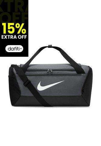 Maletin Nike Nk Brsla S Duff  9.5 (41L) Hombre-Gris/Negro Nike
