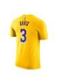 Camiseta Deportiva Hombre Nike Los Angeles Lakers Es Tee Amarillo de Nike